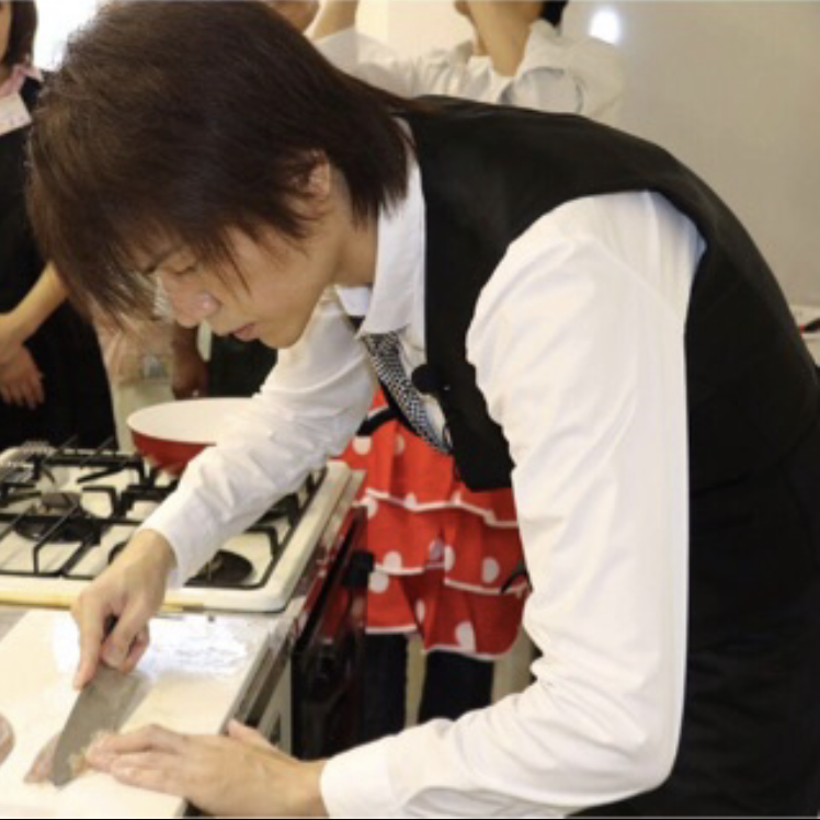 料理をする画像